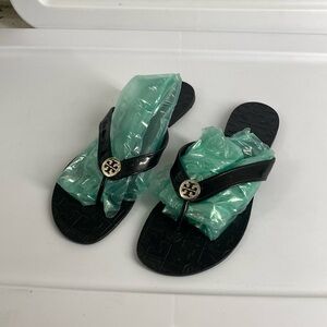 Women’s Tory Burch Black Sandals, size 10